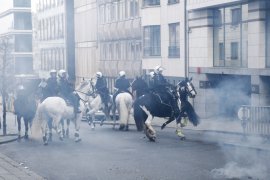 Polizeipferde 
