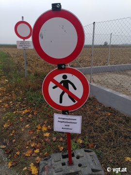 Verbotsschild