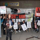 Anti-Jagd-Protest in Wr. Neustadt