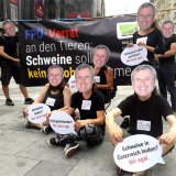 Tierschutzaktion: 20 Norbert Hofers zeigen sich zwiegespalten, Für und Gegen Vollspalten