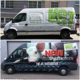 Der neue VGT-Bus: Frisch beklebt und voll im Einsatz!