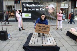 Vollspaltenboden Aktion 1