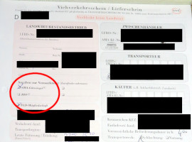 Viehverkehrsschein