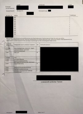 Untersuchungsschein 3