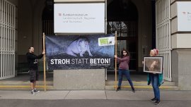 Demo Landwirtschaftsministerium