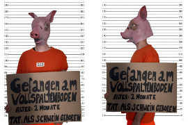 Aktion vor dem Landwirtschaftsministerium 2