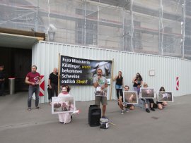 Demo vor Ministerrat 1