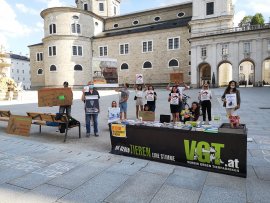 Demonstration in Salzburg