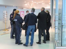 bei der Pressekonferenz