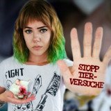 Virtuelle Demo der Vereine „VGT“ und „Strauch“ anlässlich des Welttages der Versuchstiere