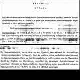 Weitere Datenschutz-Beschwerde gegen den VGT abgewiesen!