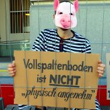 VGT-Aktion Schweine: Köstinger sagt „mittelfristig Vollspalten-Ausstieg vorstellbar“