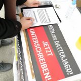 Die Initiative für eine Volksabstimmung über die Gatterjagd hat offiziell 1. Hürde geschafft