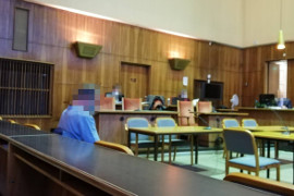 Angeklagter im Gerichtssaal