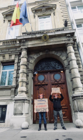 Kundgebung in Wien