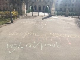 Kreideschriftzug