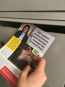 Flyer an Auto
