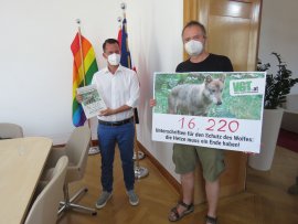 Übergabe Petition