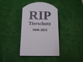 RIP Tierschutz
