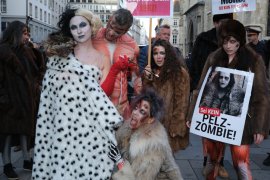 Cruella mit Pelzzombies.