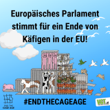 Überwältigende Mehrheit für End The Cage Age!