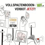 Bereits 1.000 Demos und Aktionen gegen Schweine-Vollspaltenboden!