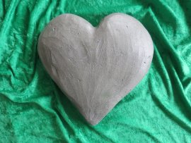 Herz aus Beton