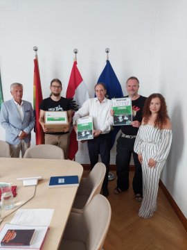 Übergabe der Petition