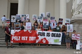 Demo vor Botschaft