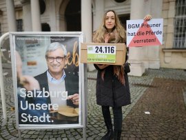 Petition übergeben