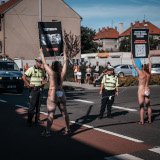 Starke Aktion gegen Tierversuche