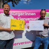 Europäische Bürger:innen-Initiative gegen Tierversuche im Endspurt: 100 Fotobotschaften