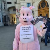 Einladung zur Aktion: Die große Hoffnung ist Tierschutzminister Johannes Rauch