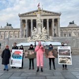 Heute 3 VGT-Demos: wann wird der Schweine-Vollspaltenboden verboten?
