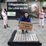Einladung VGT-Aktion: Bett vs. Vollspaltenboden